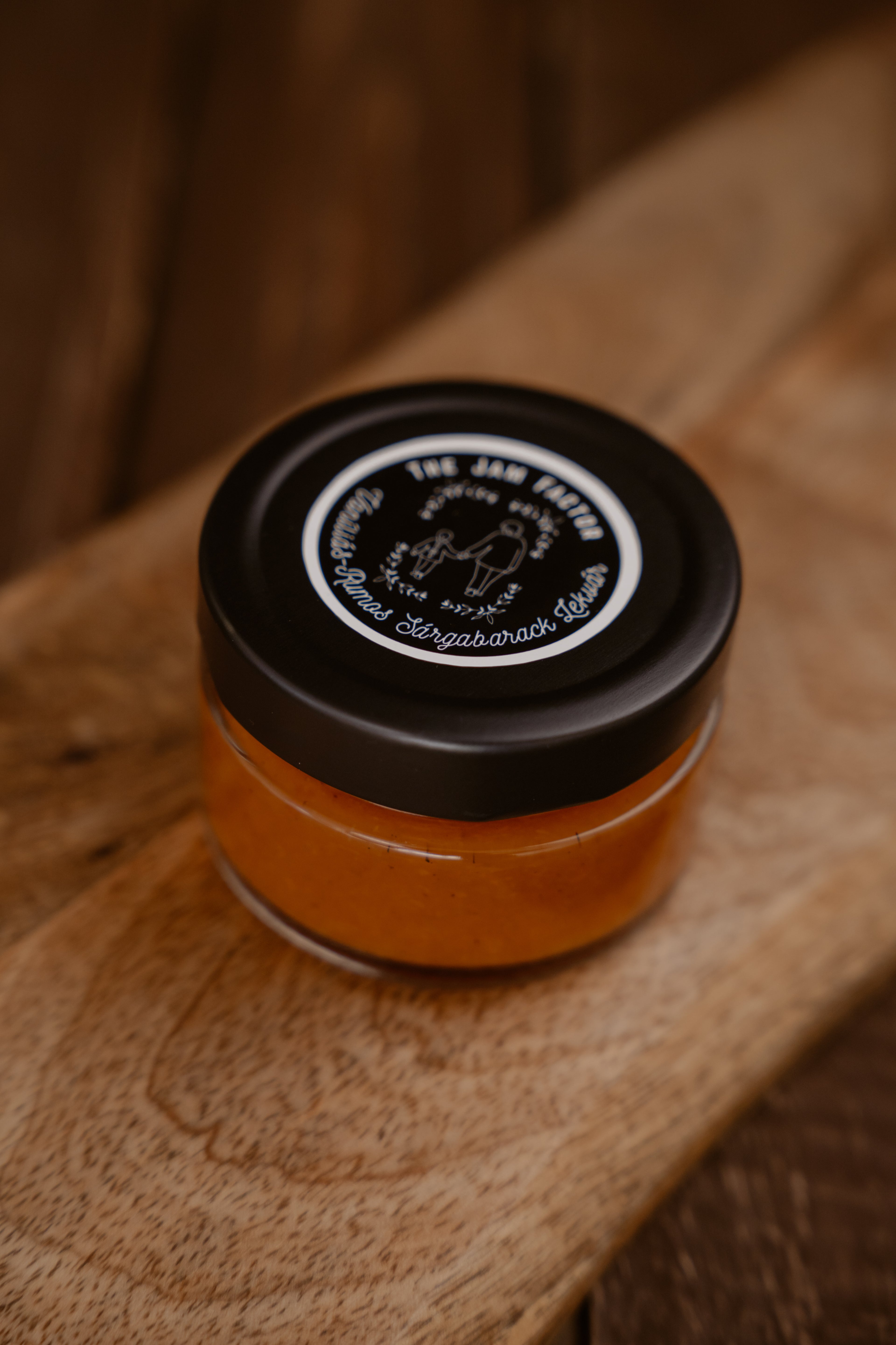 Vaníliás-rumos sárgabarack lekvár 130G